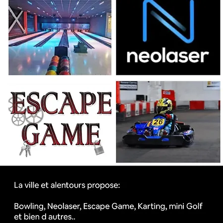 Ocean 300M Gare Centre Ville Wifi Parking Gratuit Belfort Esterno foto