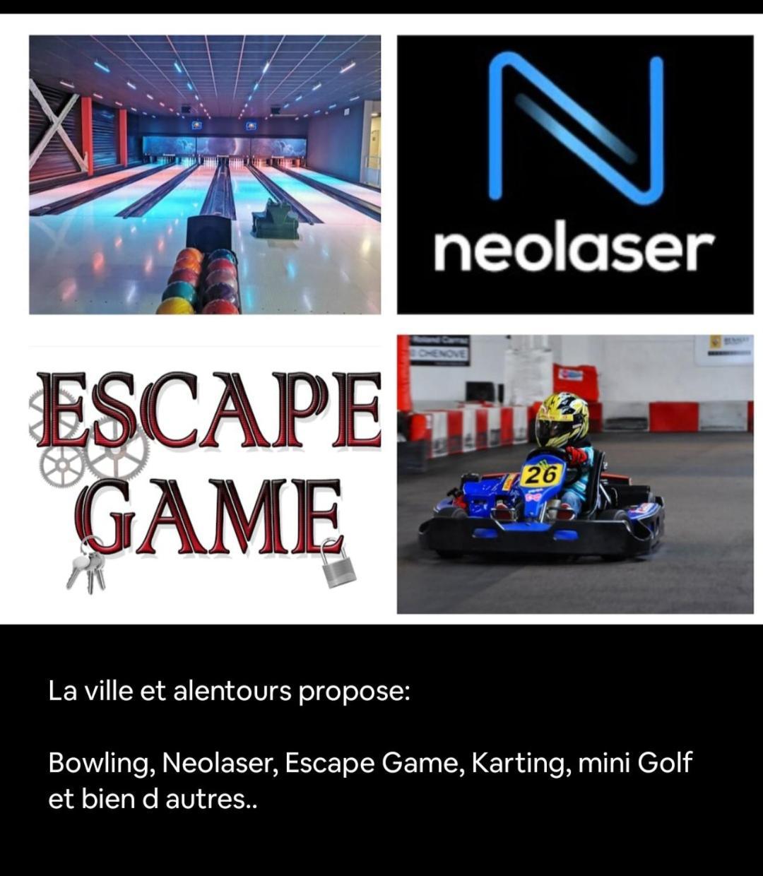 Ocean 300m Gare Centre Wifi Parking Gratuit Appartement